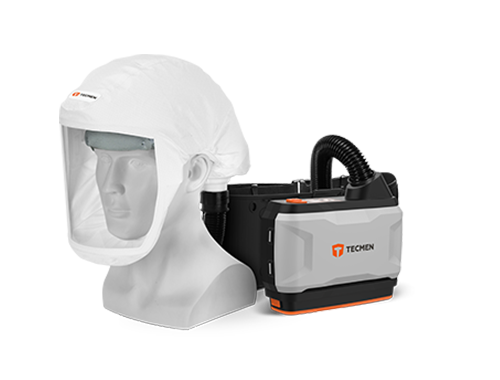 ExFlow&nbsp;E4-T with TM-H1 Respiratory Hood