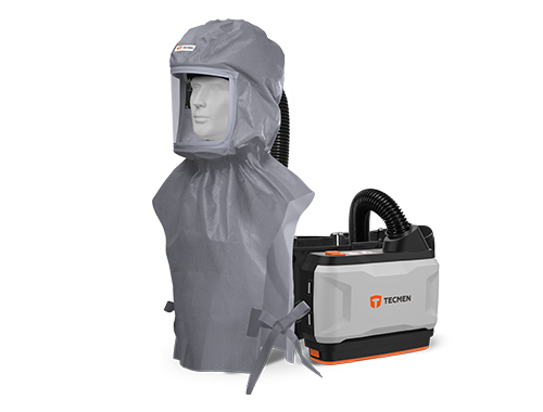 ExFlow&nbsp;E4-T with TM-H3 Respiratory Hood