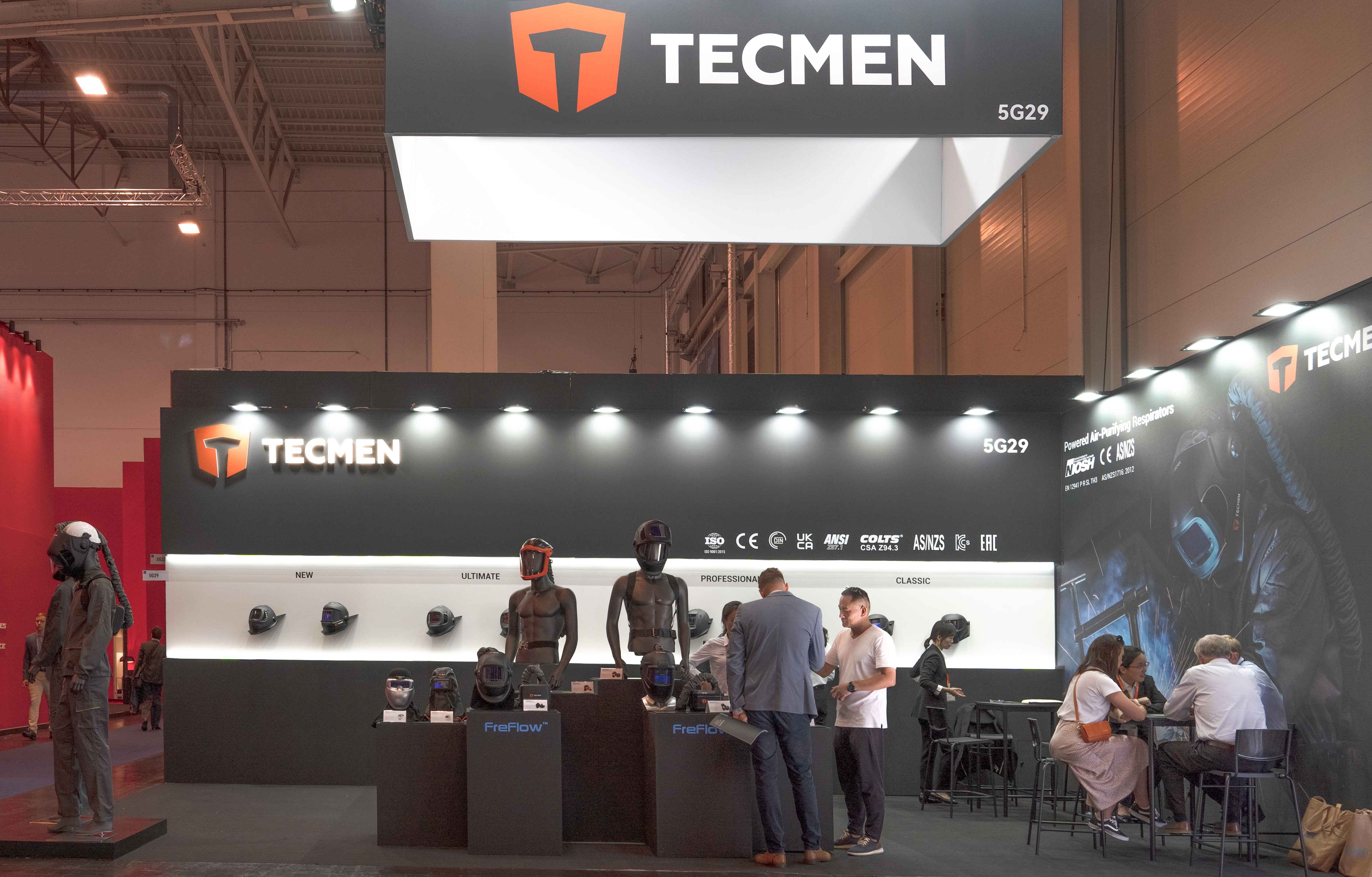 TECMEN Showcases Remarkable Innovations in Welding safety Solutions at ...